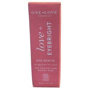 One Love Organics Love + Eyebright Eye Serum Exp 11/2025 0.27oz/8mL